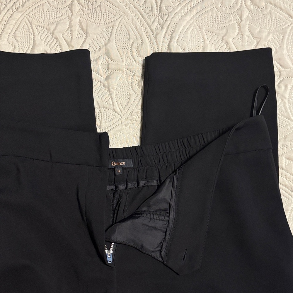 Quince Classic Black Pants